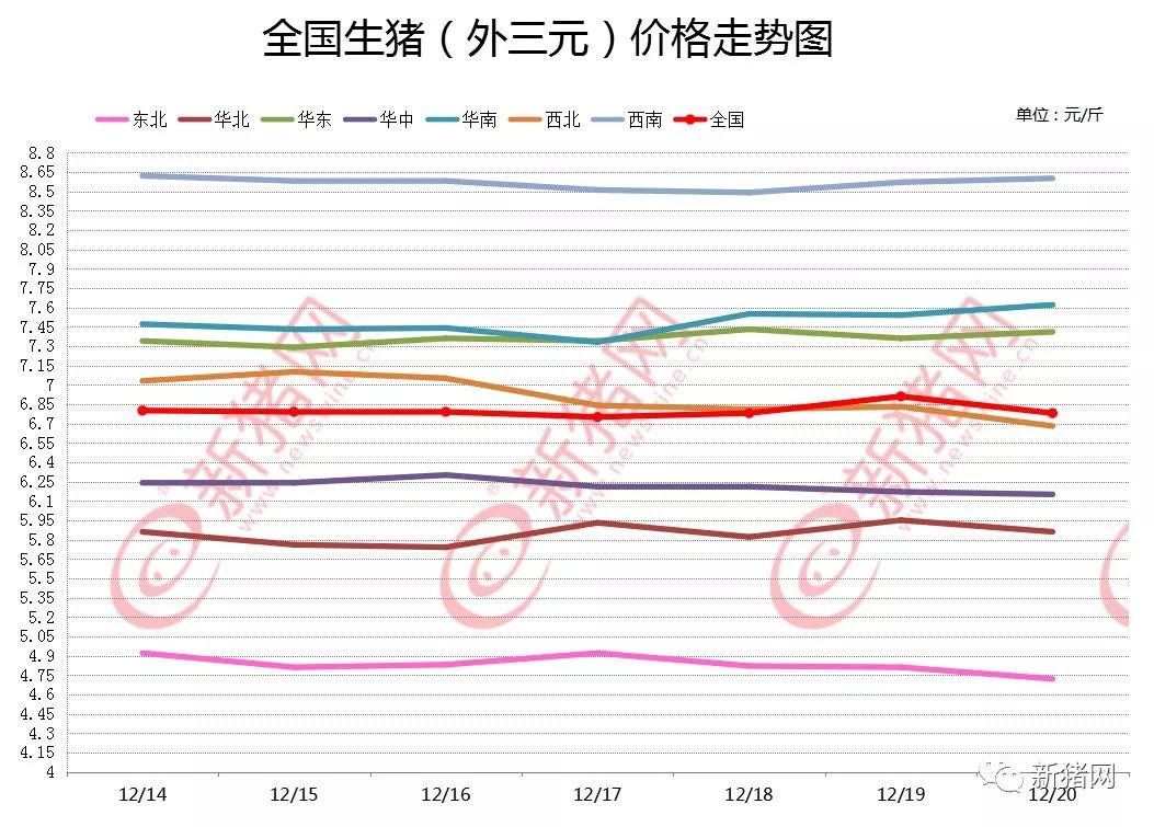 广东省毛猪价格走势分析